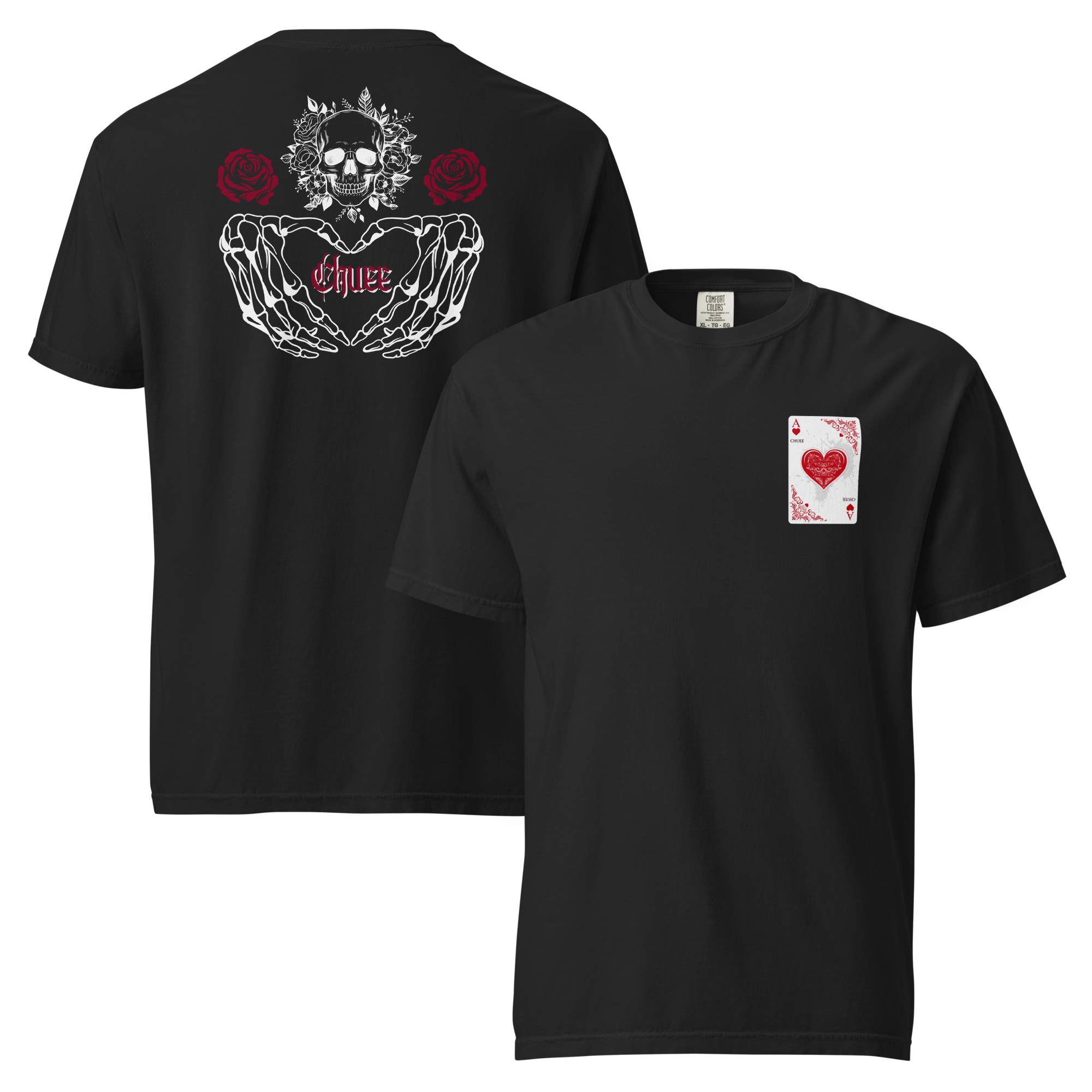 ACE OF SPADES RED